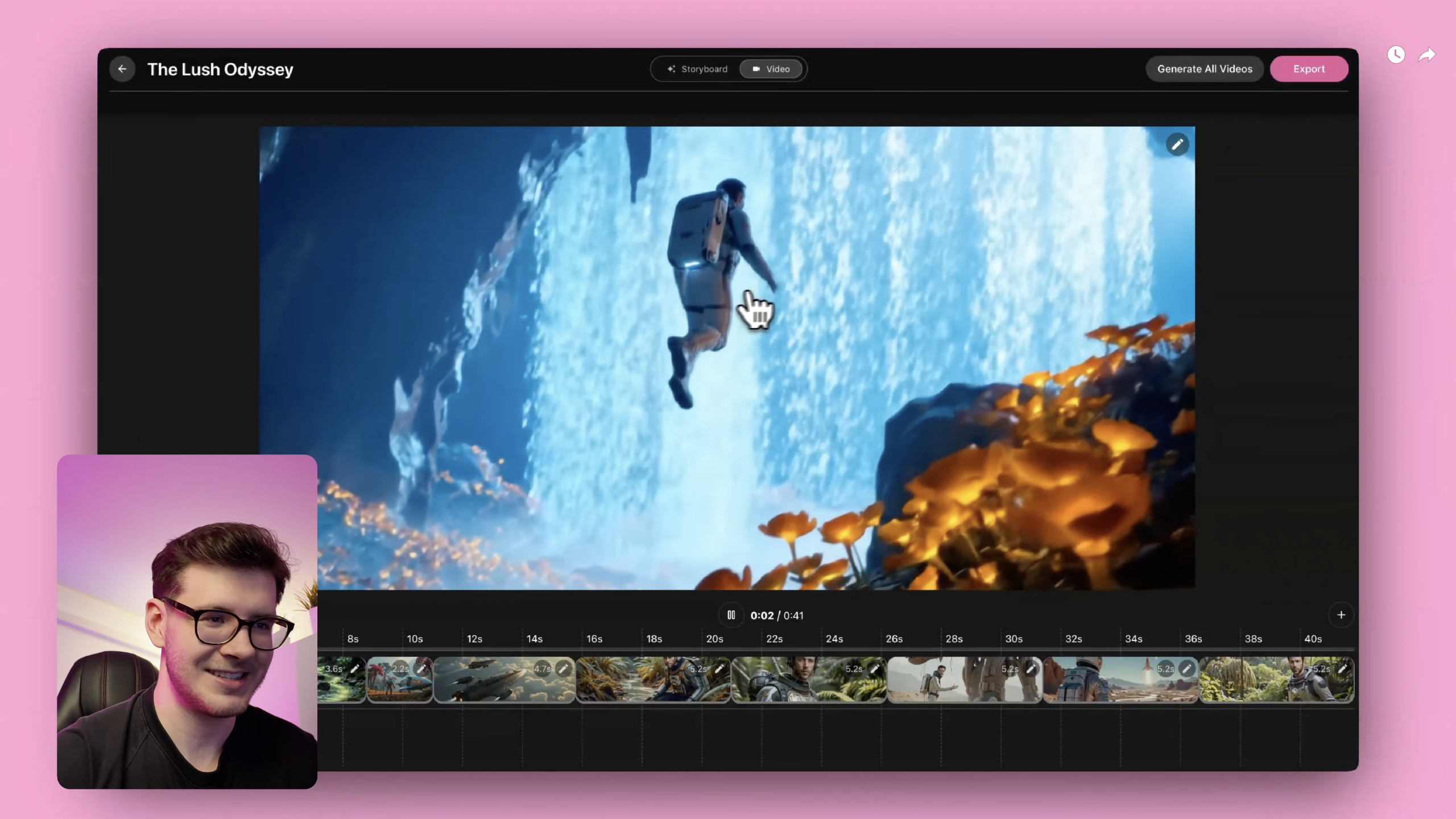 Katalist AI Google Veo 2 tutorial for AI movie filmmaking with growth marketer and AI content creator Rok Bozic